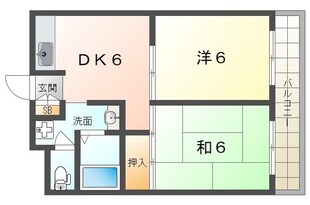 サンハイムMORIの物件間取画像